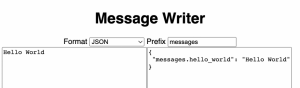 Message Writer